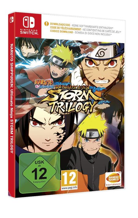 Naruto Ultimate Ninja Storm Trilogy (Code in a Box) (Switch) - Der Packshot