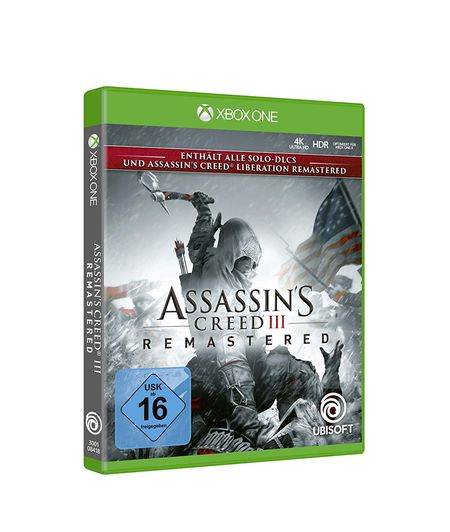Assassin's Creed 3 Remastered (Xbox One) - Der Packshot