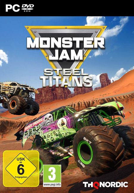 Monster Jam Steel Titans (PC) - Der Packshot