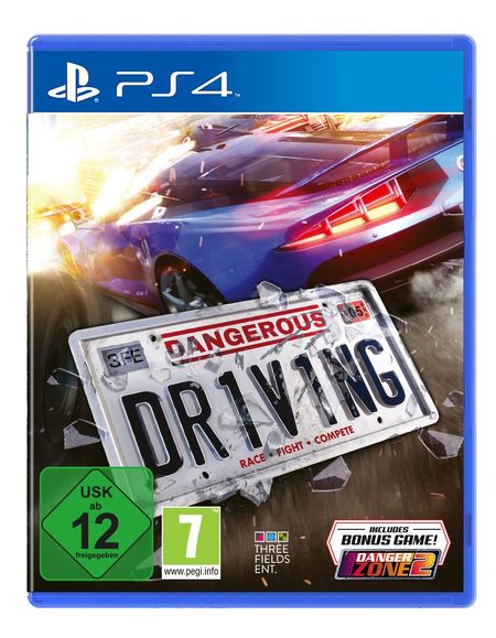 Dangerous Driving (PS4) - Der Packshot