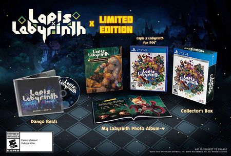 Lapis x Labyrinth (PS4) - Der Packshot