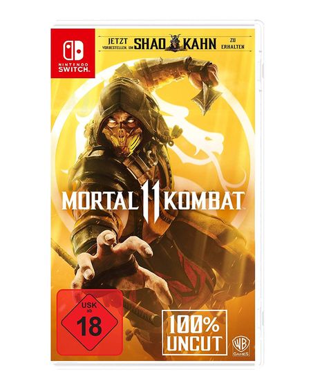 Mortal Kombat 11 (Switch) - Der Packshot