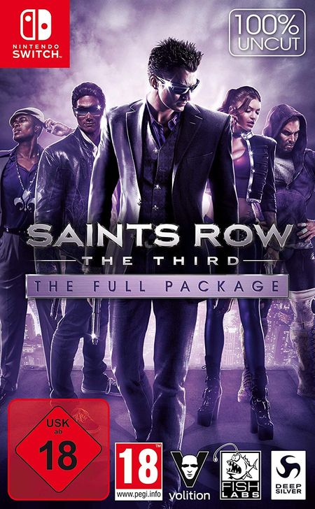 Saints Row: The Third - The Full Package (Switch) - Der Packshot