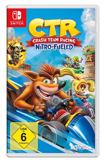 Crash Team Racing Nitro-Fueled (Switch) - Der Packshot
