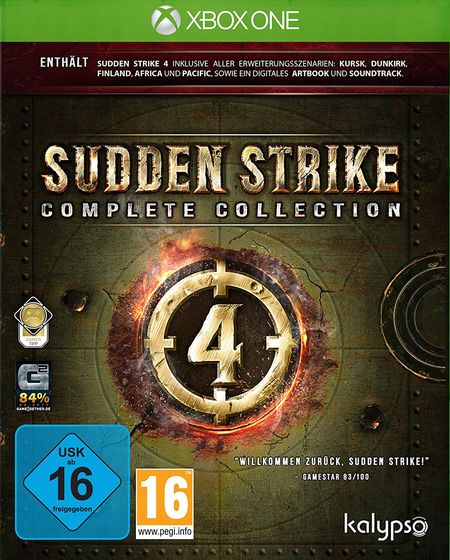 Sudden Strike 4: Complete Collection (Xbox One) - Der Packshot