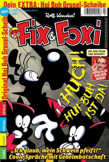 Fix & Foxi Magazin Nr. 7/2006 - 54. Jahrgang - Band 7 - Das Cover