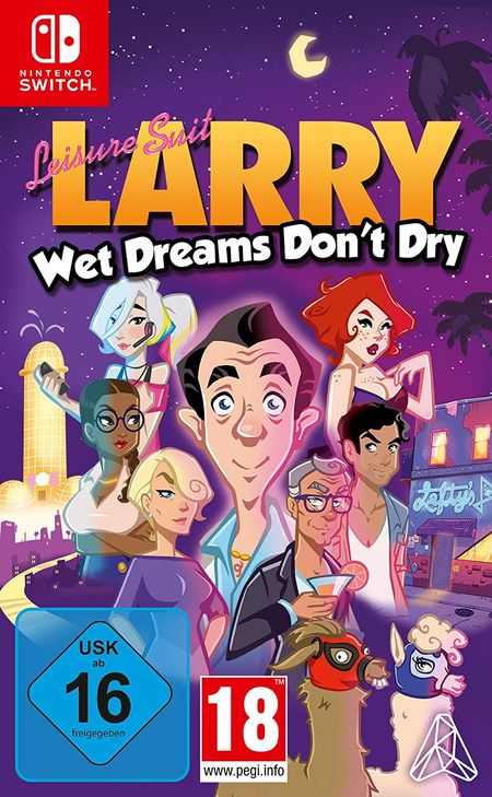 Leisure Suit Larry - Wet Dreams Don't Dry (Switch) - Der Packshot