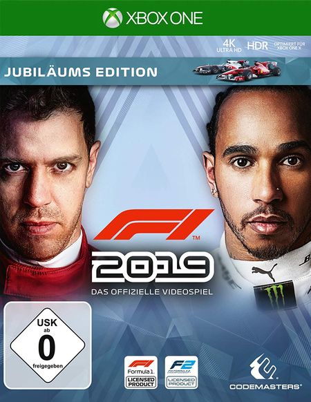 F1 2019 Jubiläums Edition (Xbox One) - Der Packshot