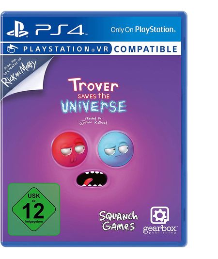 Trover Saves The Universe (PS4) - Der Packshot
