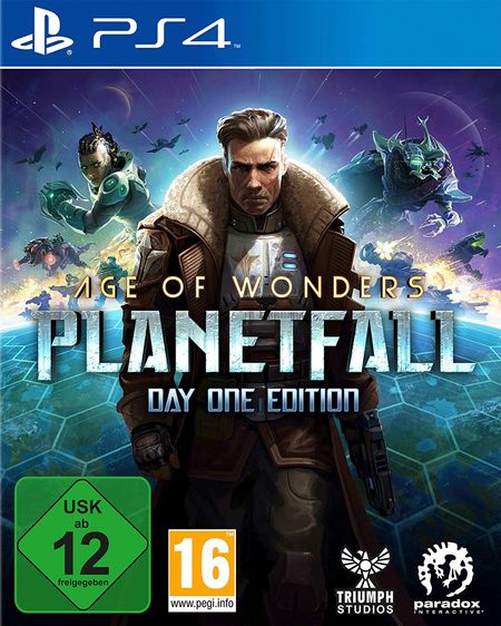 Age of Wonders: Planetfall Day One Edition (PS4) - Der Packshot