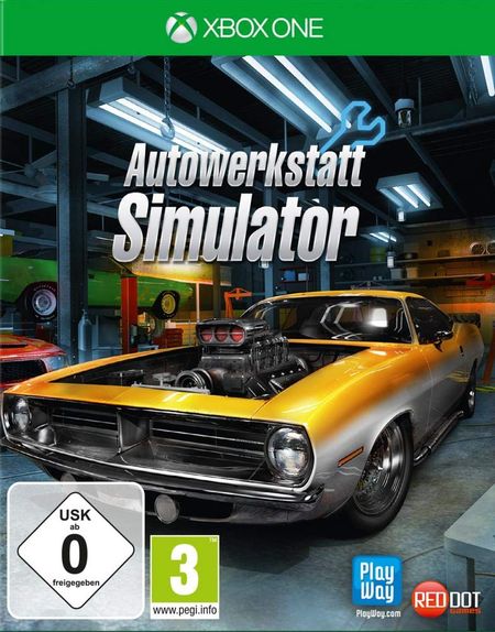 Autowerkstatt Simulator (Xbox One) - Der Packshot