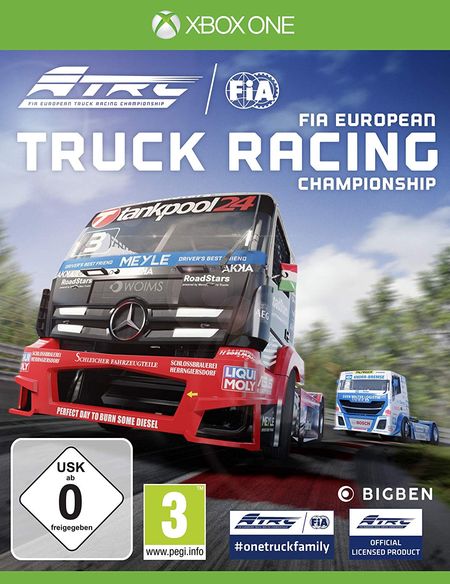 FIA European Truck Racing Championship (Xbox One) - Der Packshot