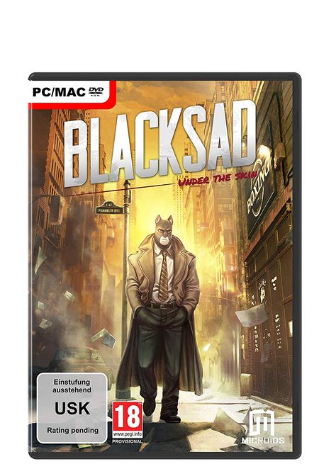 Blacksad - Under the Skin (PC) - Der Packshot