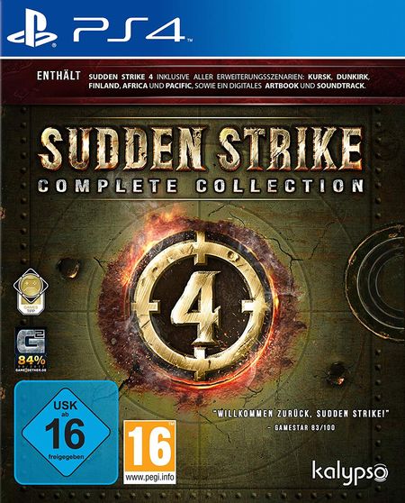 Sudden Strike 4: Complete Collection (PS4) - Der Packshot