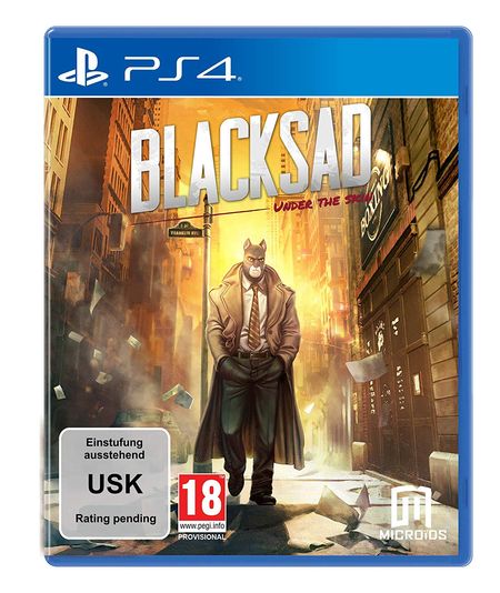 Blacksad - Under the Skin (PS4) - Der Packshot