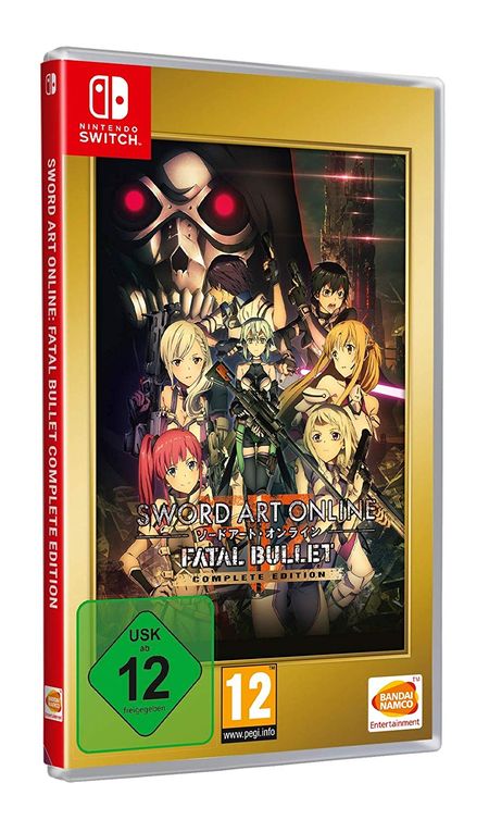 Sword Art Online: Fatal Bullet Complete Edition (Switch) - Der Packshot