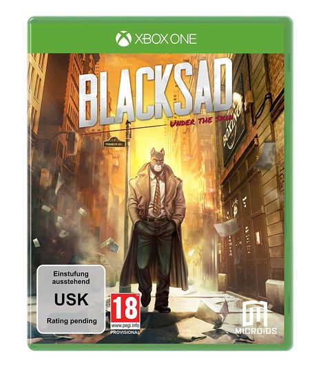 Blacksad - Under the Skin (Xbox One) - Der Packshot