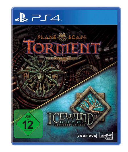 Planescape: Torment & Icewind Dale Enhanced Edition (PS4) - Der Packshot