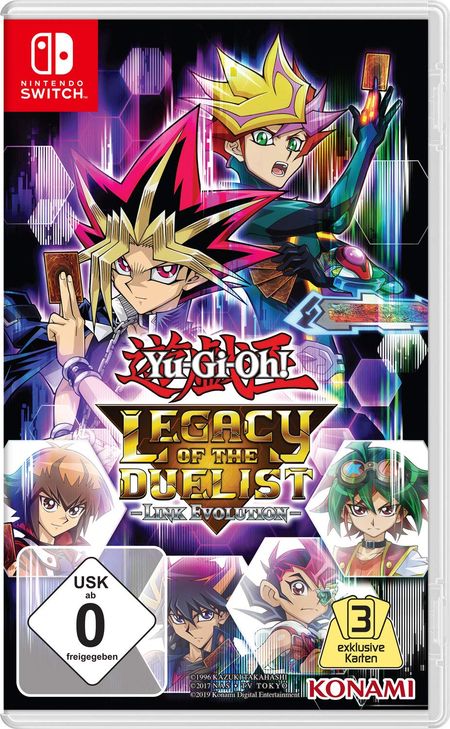 Yu-Gi-Oh! Legacy of The Duelist: Link Evolution (Switch) - Der Packshot