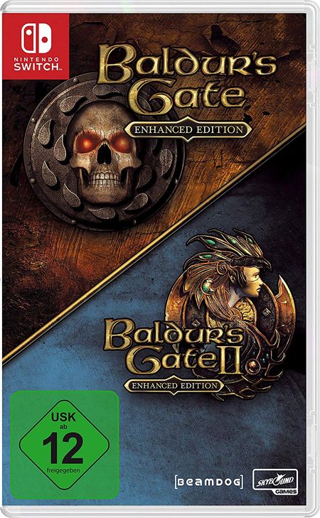 Baldur's Gate Enhanced Edition (Switch) - Der Packshot