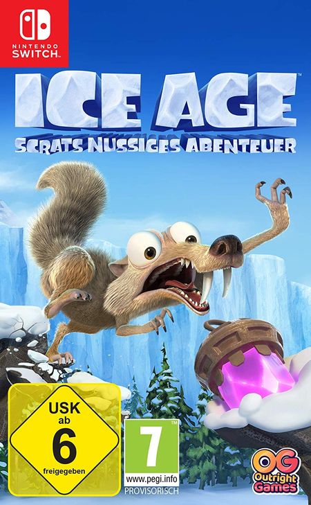 Ice Age: Scrats Nussiges Abenteuer (Switch) - Der Packshot