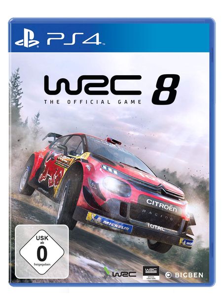 WRC 8 (PS4) - Der Packshot