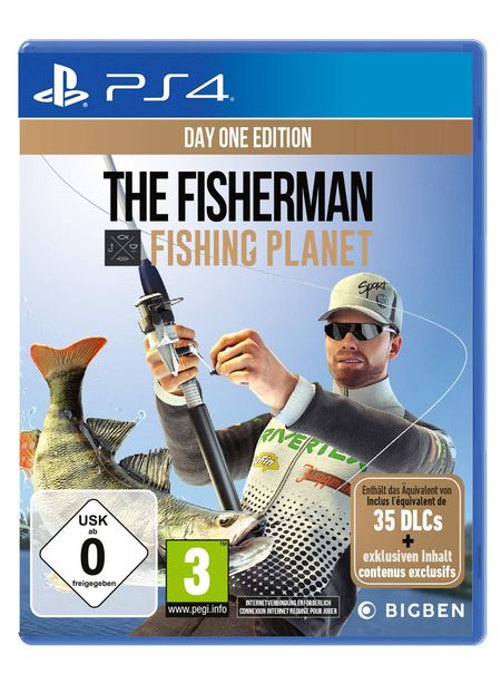 The Fisherman - Fishing Planet (PS4) - Der Packshot