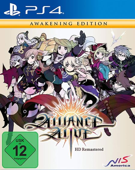 The Alliance Alive HD Remastered (PS4) - Der Packshot