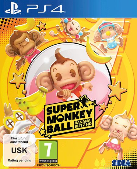 Super Monkey Ball Banana Blitz HD (PS4) - Der Packshot
