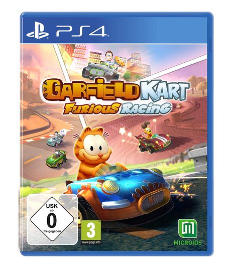 Garfield Kart Furious Racing (PS4) - Der Packshot