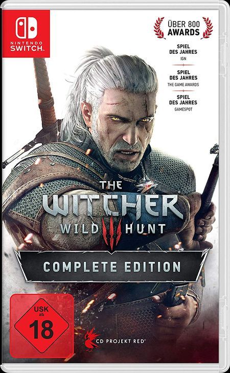 The Witcher 3: Wild Hunt - Complete Edition (Switch) - Der Packshot