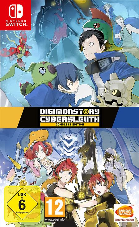 Digimon Story: Cyber Sleuth Complete Edition (Switch) - Der Packshot