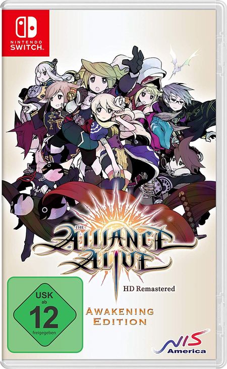 The Alliance Alive HD Remastered - Awakening Edition (Switch) - Der Packshot