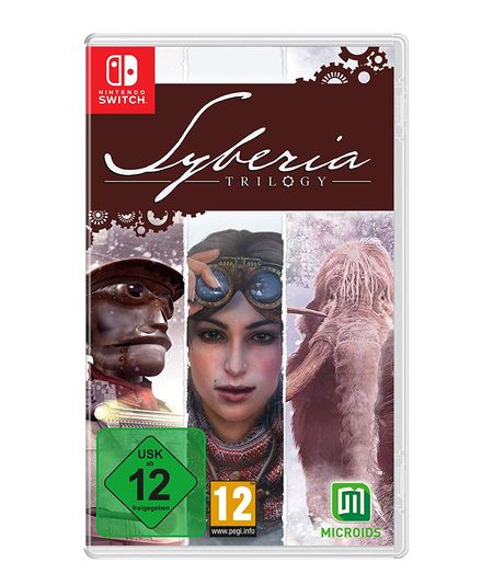 Syberia Trilogy: Definitive Edition (Switch) - Der Packshot