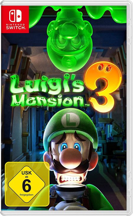 Luigi's Mansion 3 (Switch) - Der Packshot