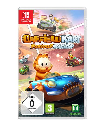 Garfield Kart Furious Racing (Switch) - Der Packshot