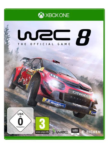 WRC 8 (Xbox One) - Der Packshot