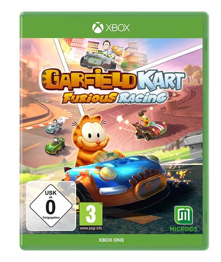 Garfield Kart Furious Racing (Xbox One) - Der Packshot