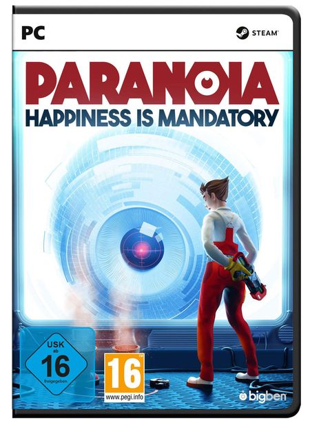 Paranoia - Happiness is Mandatory (PC) - Der Packshot
