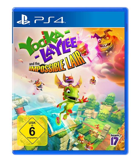 Yooka -Laylee and the Impossible Lair (PS4) - Der Packshot