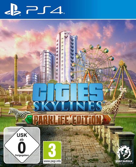 Cities: Skylines Parklife Standard Edition (PS4) - Der Packshot