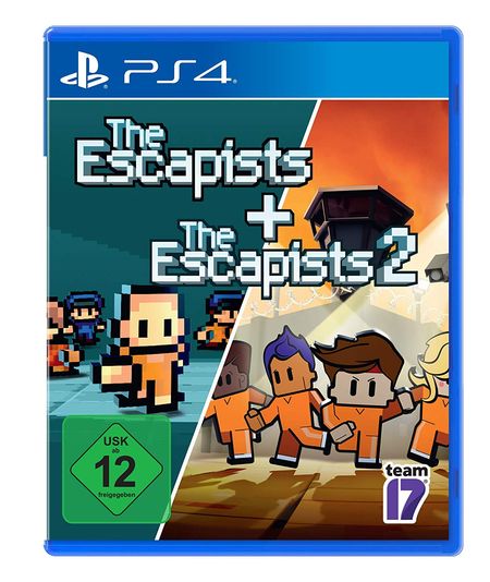 The Escapists +The Escapists 2 (PS4) - Der Packshot