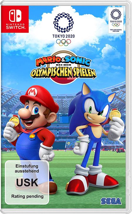 Mario & Sonic bei den Olympischen Spielen: Tokyo 2020 (Switch) - Der Packshot