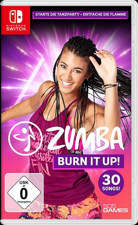 Zumba Burn it Up (Switch) - Der Packshot