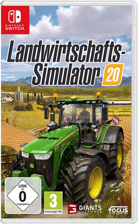 Landwirtschafts-Simulator 20 (Switch) - Der Packshot
