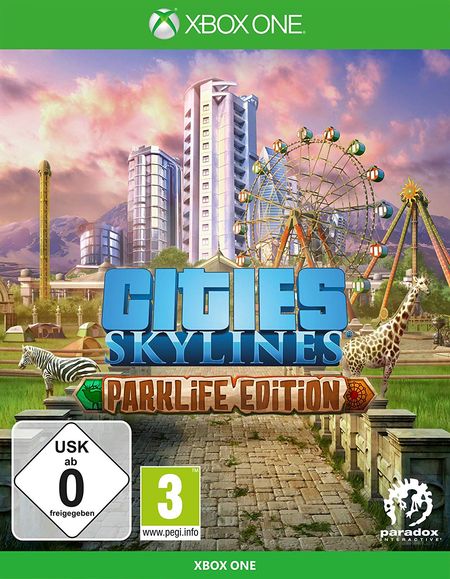 Cities: Skylines Parklife Standard Edition (Xbox One) - Der Packshot