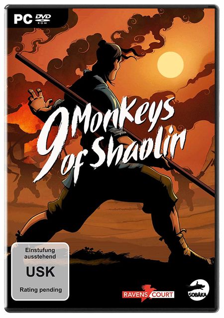 9 Monkeys of Shaolin (PC) - Der Packshot