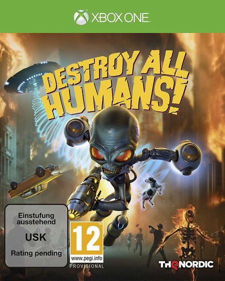 Destroy All Humans! Standard Edition (Xbox One) - Der Packshot