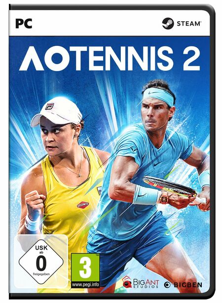 AO Tennis 2 (PC) - Der Packshot