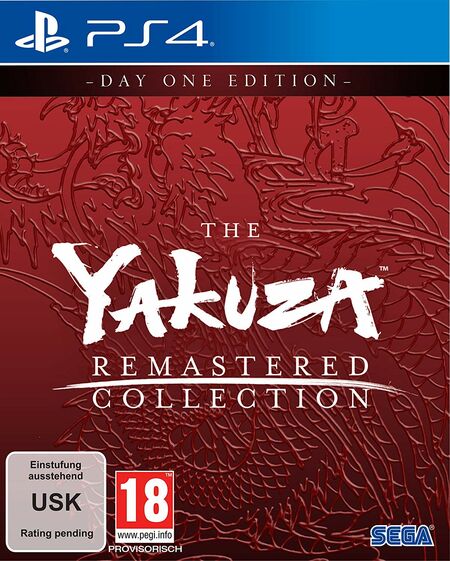 The Yakuza Remastered Collection Day One Edition (PS4) - Der Packshot
